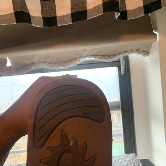 UGG Australia Tularosa Aztec Leather Lace Up Tall Boot Chocolate - Picture 7 of 15